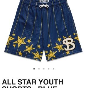 Bucketsquad Youth All Star basketball shorts